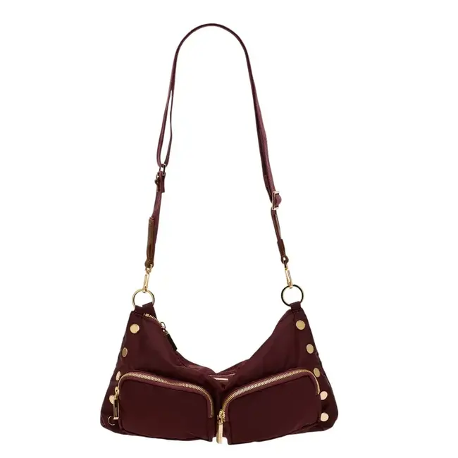 Hammitt Kyle Med- Wine Nylon- G