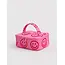 Baggu Small Cosmetic Case - Azalea Pink Happy