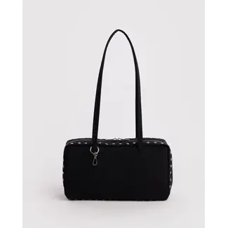 Baggu Nylon Bowler Bag - Studs