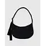Baggu Medium Nylon Crescent Bag- Black