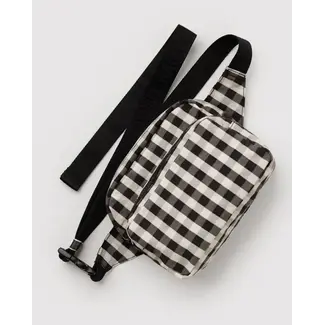 Baggu Fanny Pack - Black and Cream Gingham