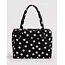 Baggu Cloud Carry-on - Black and Cream Polka Dot