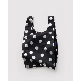 Baggu Baby Baggu - Silver Metallic Polka Dot