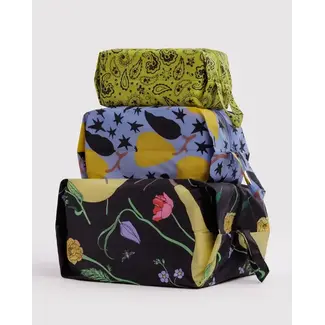 Baggu 3D Zip Set - Winter Orchard