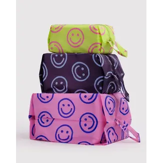 Baggu 3D Zip Set - Bright Happy Mix