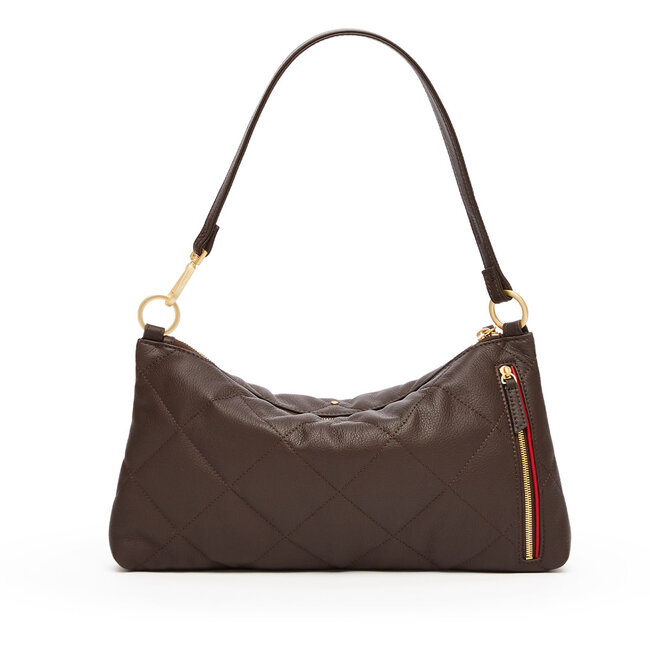 Hammitt Kyle Med-Quilted Espresso-BG