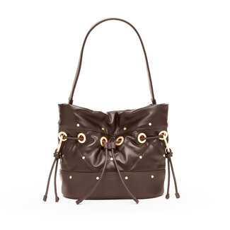Hammitt Gianna Sml-Quilted Espresso-BG