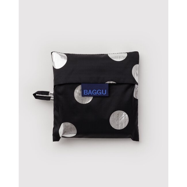 Baggu Standard Baggu - Silver Metallic Polka Dot