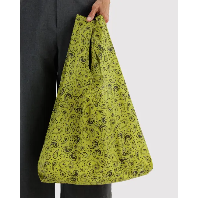 Baggu Standard Baggu - Chartreuse Paisley