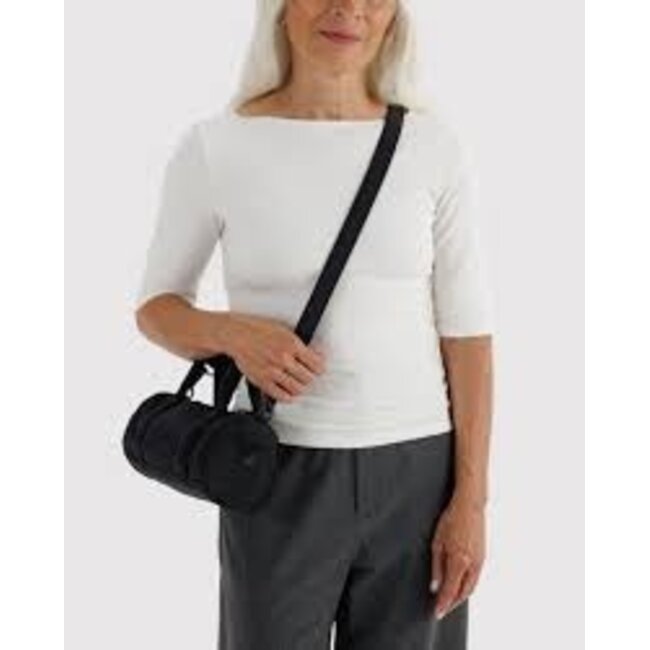 Baggu Small Nylon Duffle Bag - Black