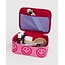 Baggu Small Cosmetic Case - Azalea Pink Happy