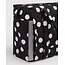 Baggu Small Cloud Carry-On - Black and Cream Polka Dot