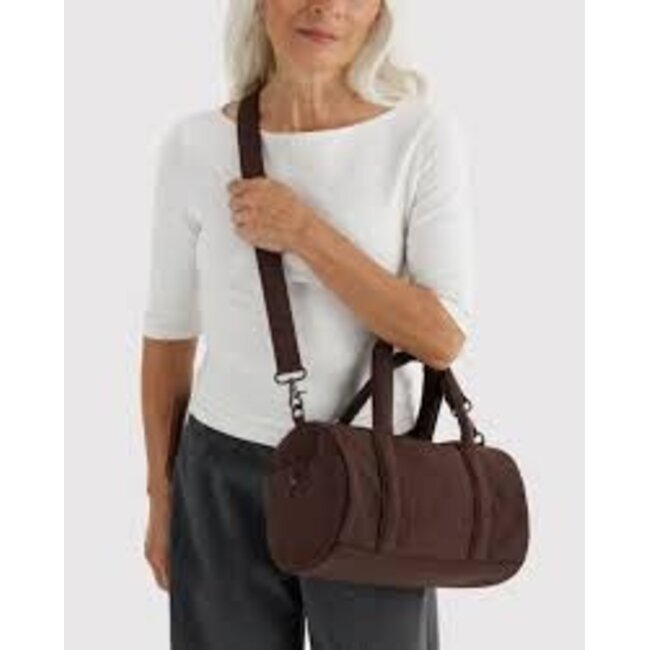 Baggu Nylon Duffle Bag - Coffee
