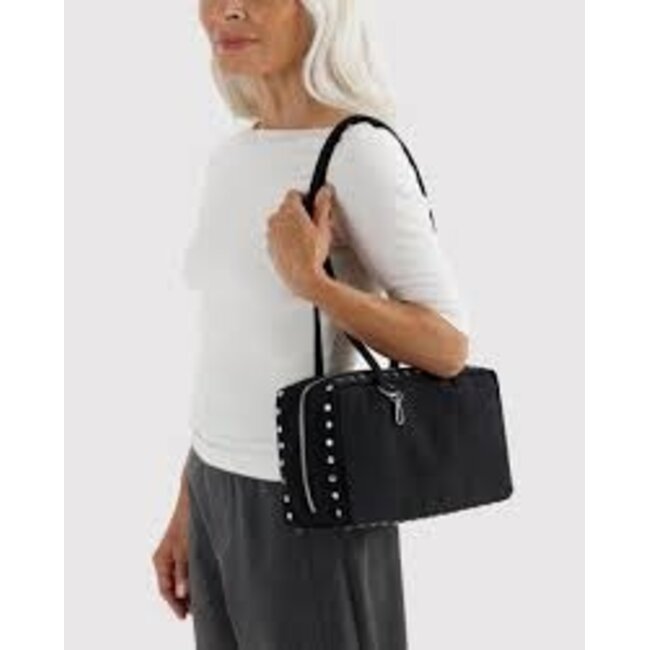 Baggu Nylon Bowler Bag - Studs