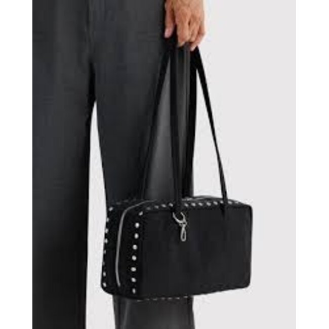 Baggu Nylon Bowler Bag - Studs