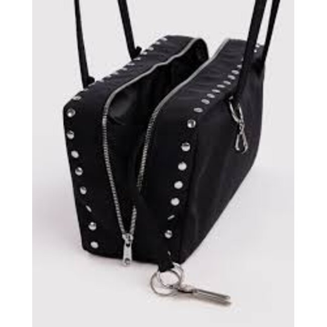 Baggu Nylon Bowler Bag - Studs