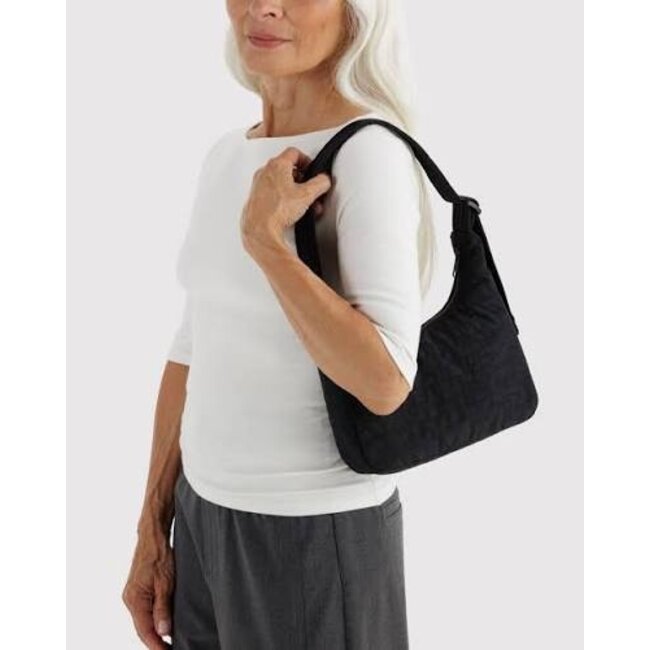 Baggu Mini Nylon Shoulder Bag - Black