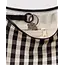 Baggu Medium Nylon Crescent Bag - Black and Cream Gingham