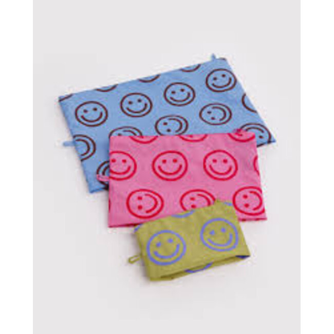 Baggu Go Pouch Set - Pop Happy Mix