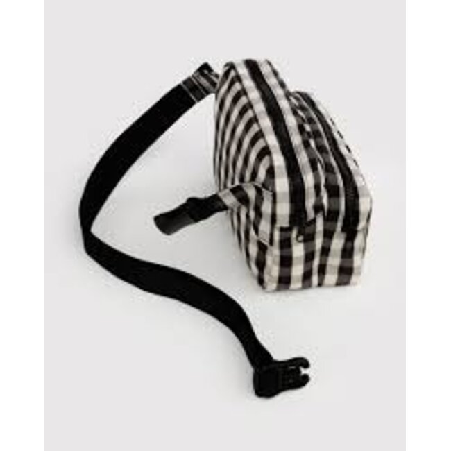 Baggu Fanny Pack - Black and Cream Gingham