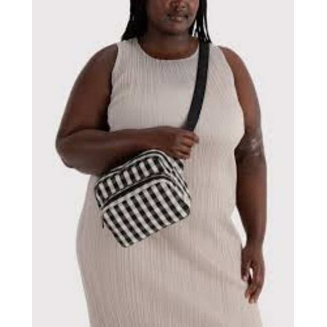 Baggu Fanny Pack - Black and Cream Gingham