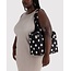 Baggu Everyday Cloud Bag - Black and Cream Polka Dot
