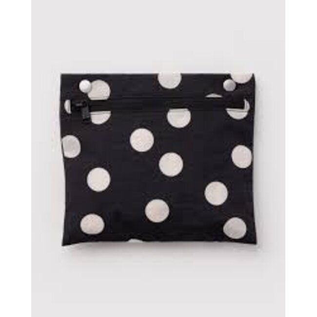 Baggu Everyday Cloud Bag - Black and Cream Polka Dot