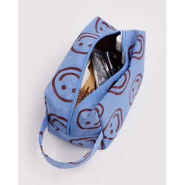 Baggu Dopp Kit - Misty Blue Happy