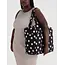 Baggu Cloud Carry-on - Black and Cream Polka Dot