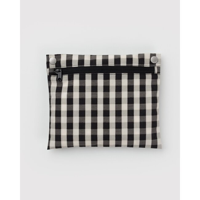 Baggu Cloud Bag - Black and Cream Gingham