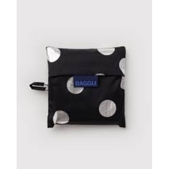 Baggu Baby Baggu - Silver Metallic Polka Dot