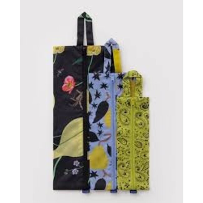 Baggu 3D Zip Set - Winter Orchard