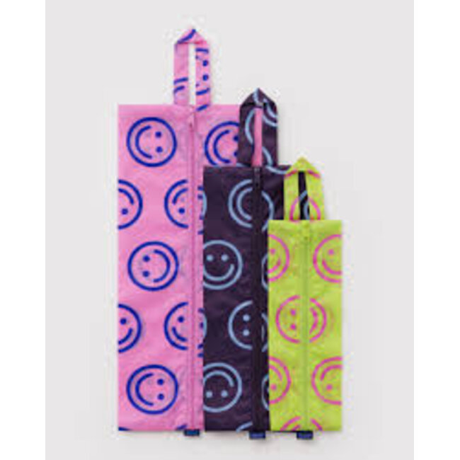 Baggu 3D Zip Set - Bright Happy Mix