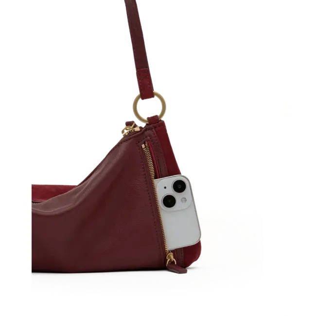 Hammitt Kyle-Cherrywood Suede-BG