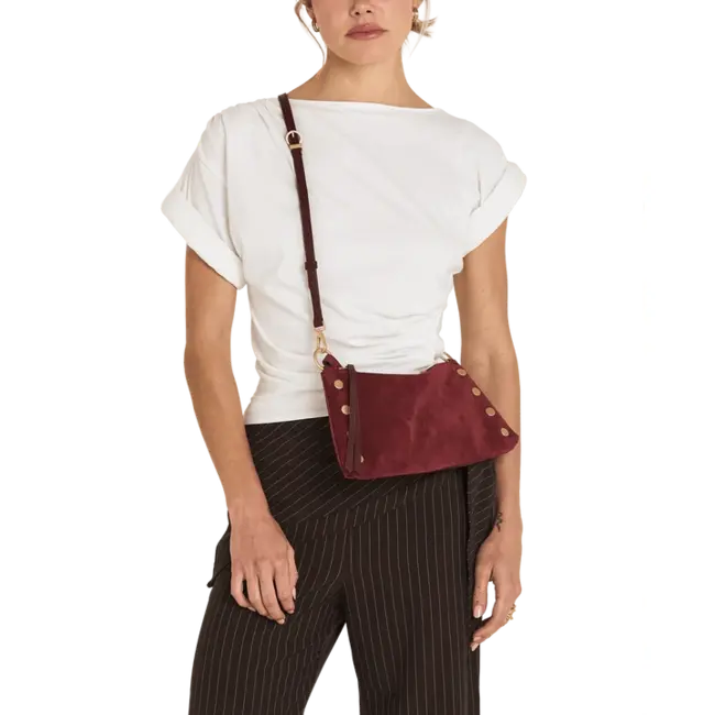 Hammitt Kyle-Cherrywood Suede-BG