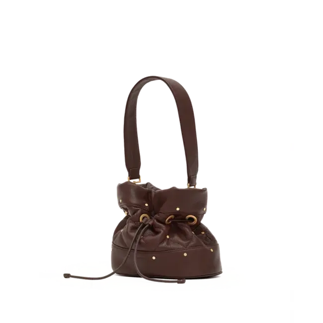 Hammitt Gianna Sml-Quilted Espresso-BG