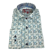 7 Downie St. Floral Pattern Dress Shirt - 6031