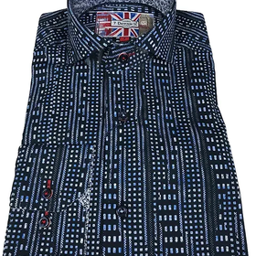 7 Downie St. Pattern Dress Shirt - 2132