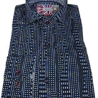 7 Downie St. Pattern Dress Shirt - 2132