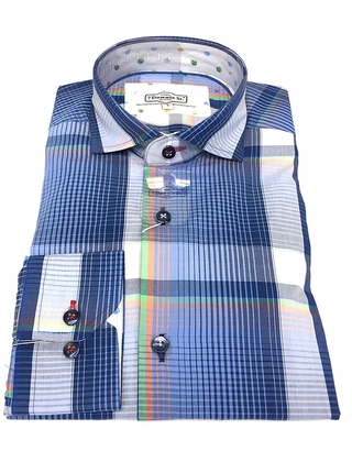 7 Downie St. Pattern Dress Shirt - 4020