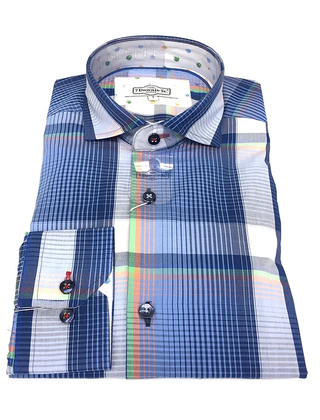 7 Downie St. Pattern Dress Shirt - 4020