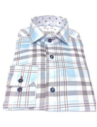 7 Downie St. Pattern Dress Shirt - 4042