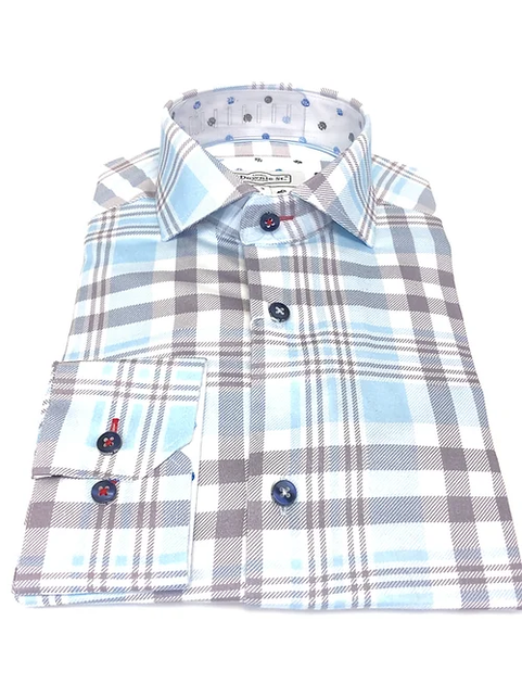 7 Downie St. Pattern Dress Shirt - 4042