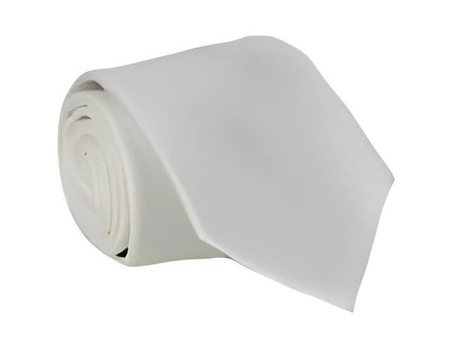 Saverio Tie - Diamond White Saverio Tie - Diamond White