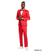Tazzio Tazzio Sharkskin Suit - 3 Piece - Red