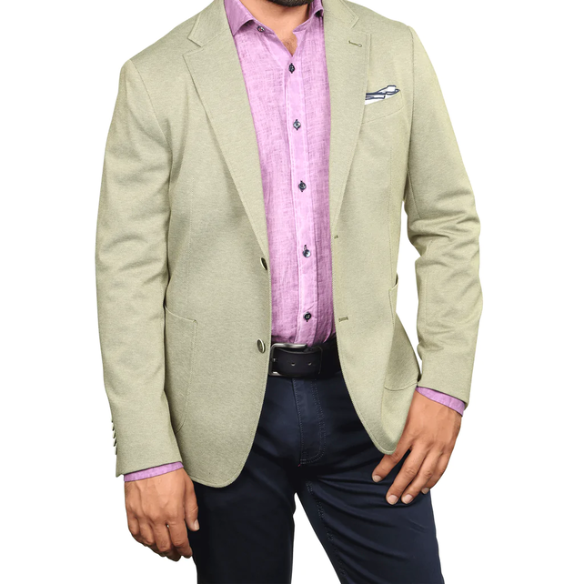 7 Downie St. Knit Sport Coat - Riga - Light Green
