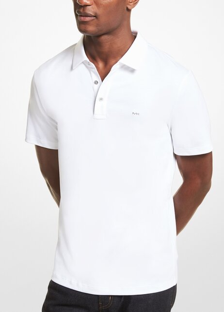 Michael Kors Sleek Polo - White