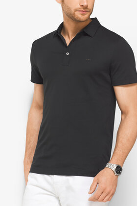Michael Kors Sleek Polo - Black