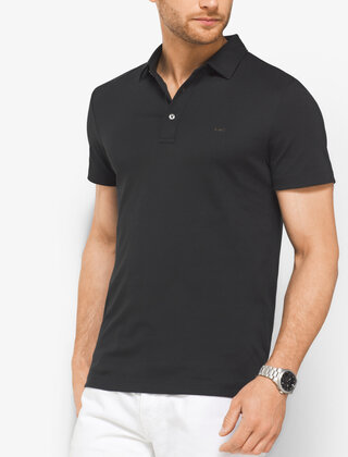 Michael Kors Sleek Polo - Black