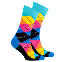 Socks N Socks Men's Argyle Crew Socks